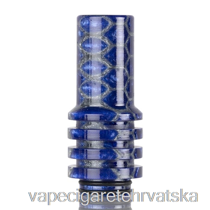 Vape Hrvatska 810 Dimnjak Snakeskin Drip Tip Blue